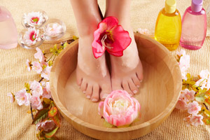 Inspire’s Organic Signature Pedicure